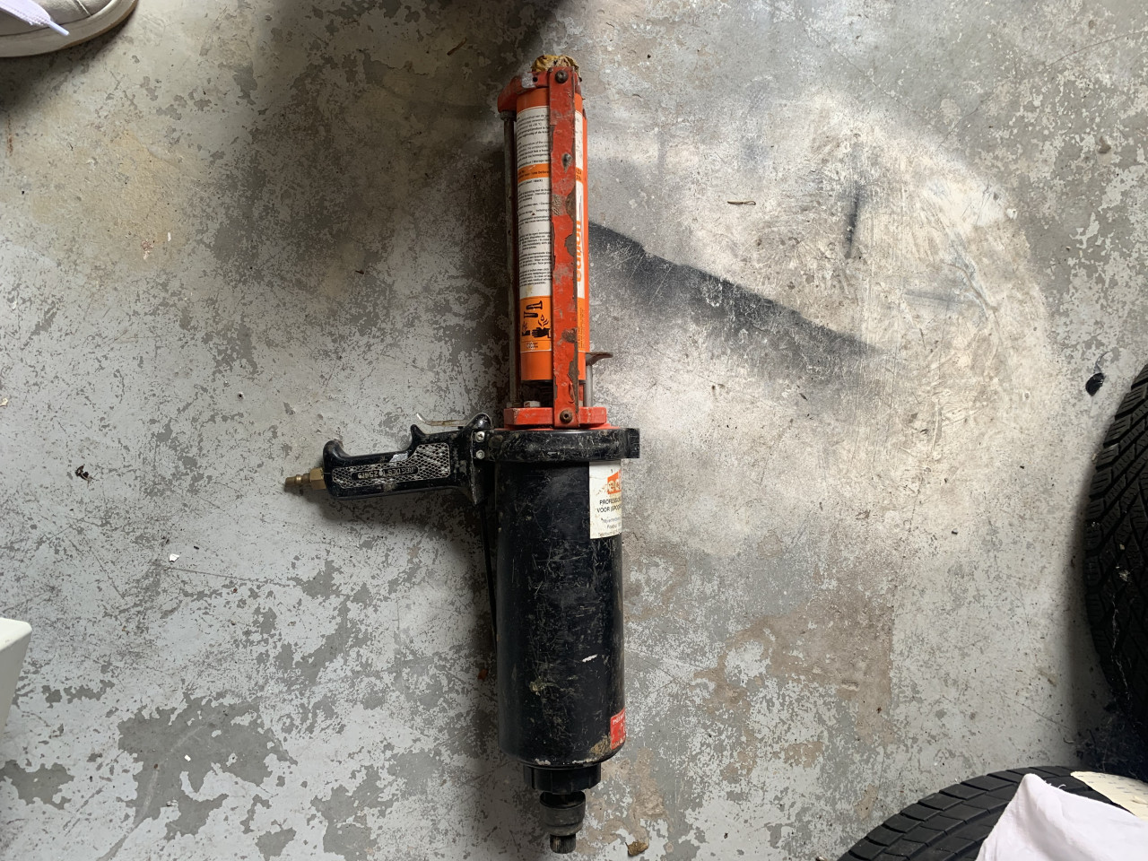 Pneumatisch kitpistool