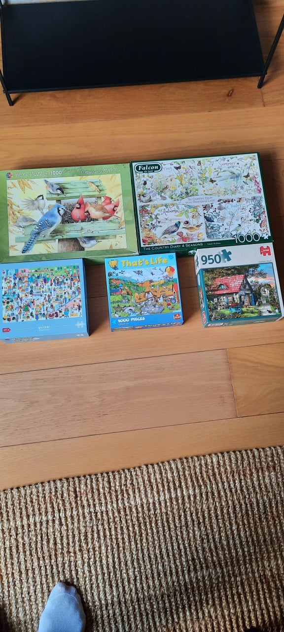 Diverse puzzels 1000 / 950 stukjes