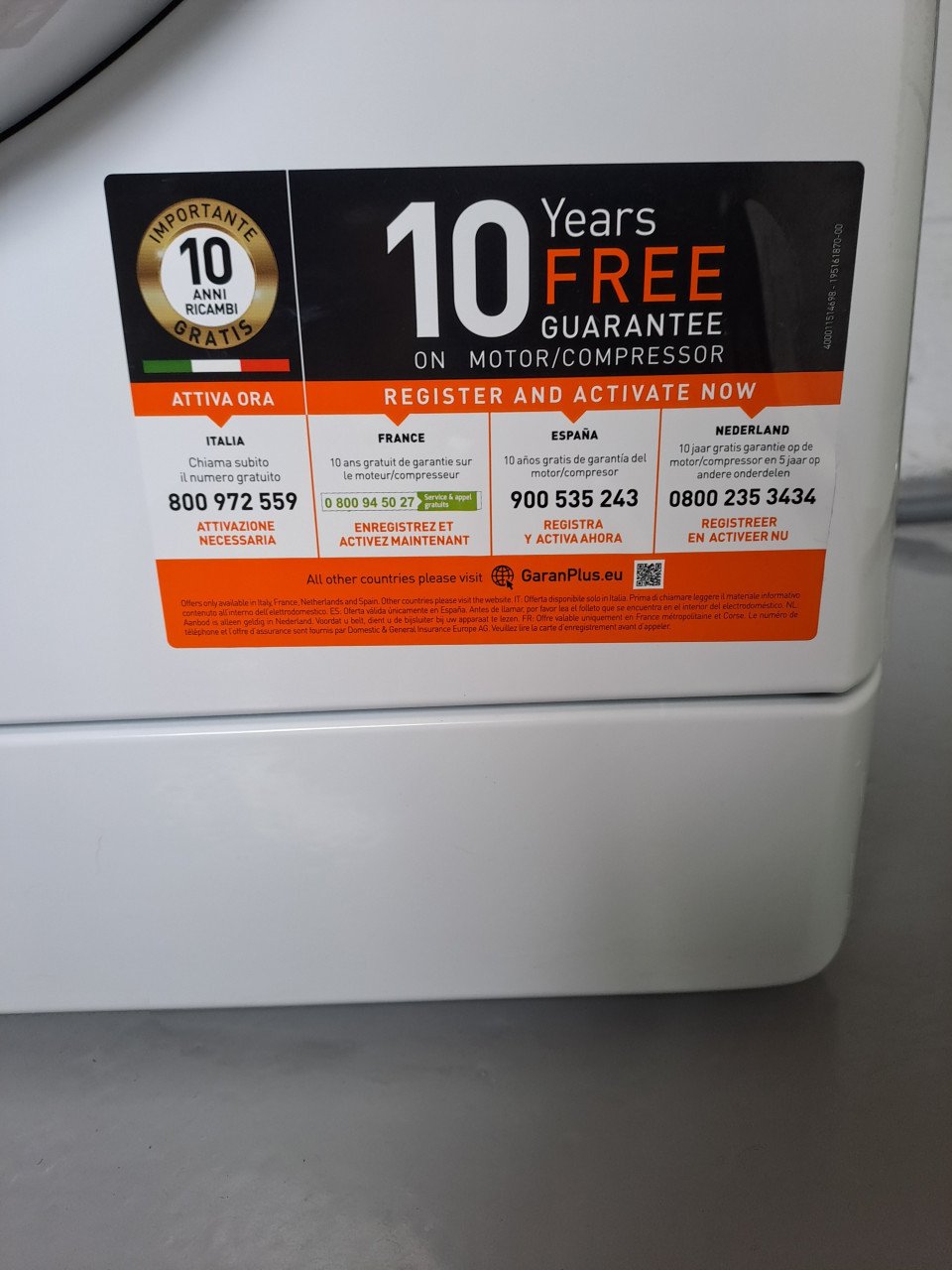Wasmachine Whirlpool, zeer netjes!