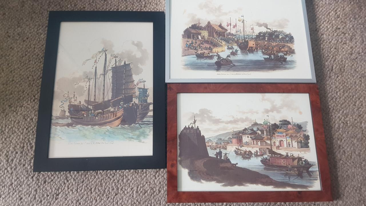 Partij Aziatische grafieken