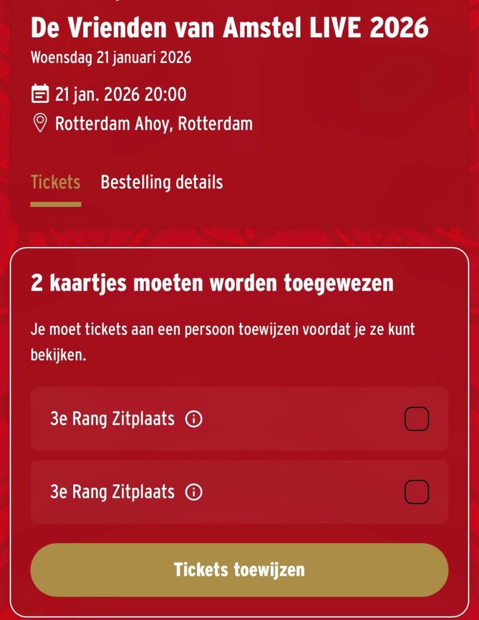2x Vrienden van Amstel Live