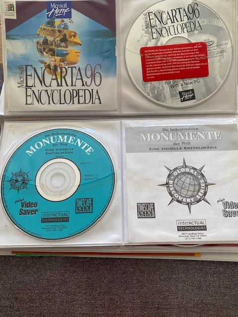 Map met oude programma's  t.e.a.b.