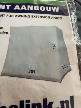 Binnentent aanbouw