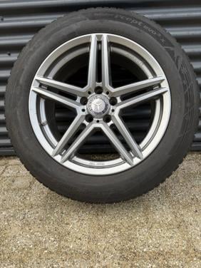Mercedes velgen + winterbanden GLC/GLK