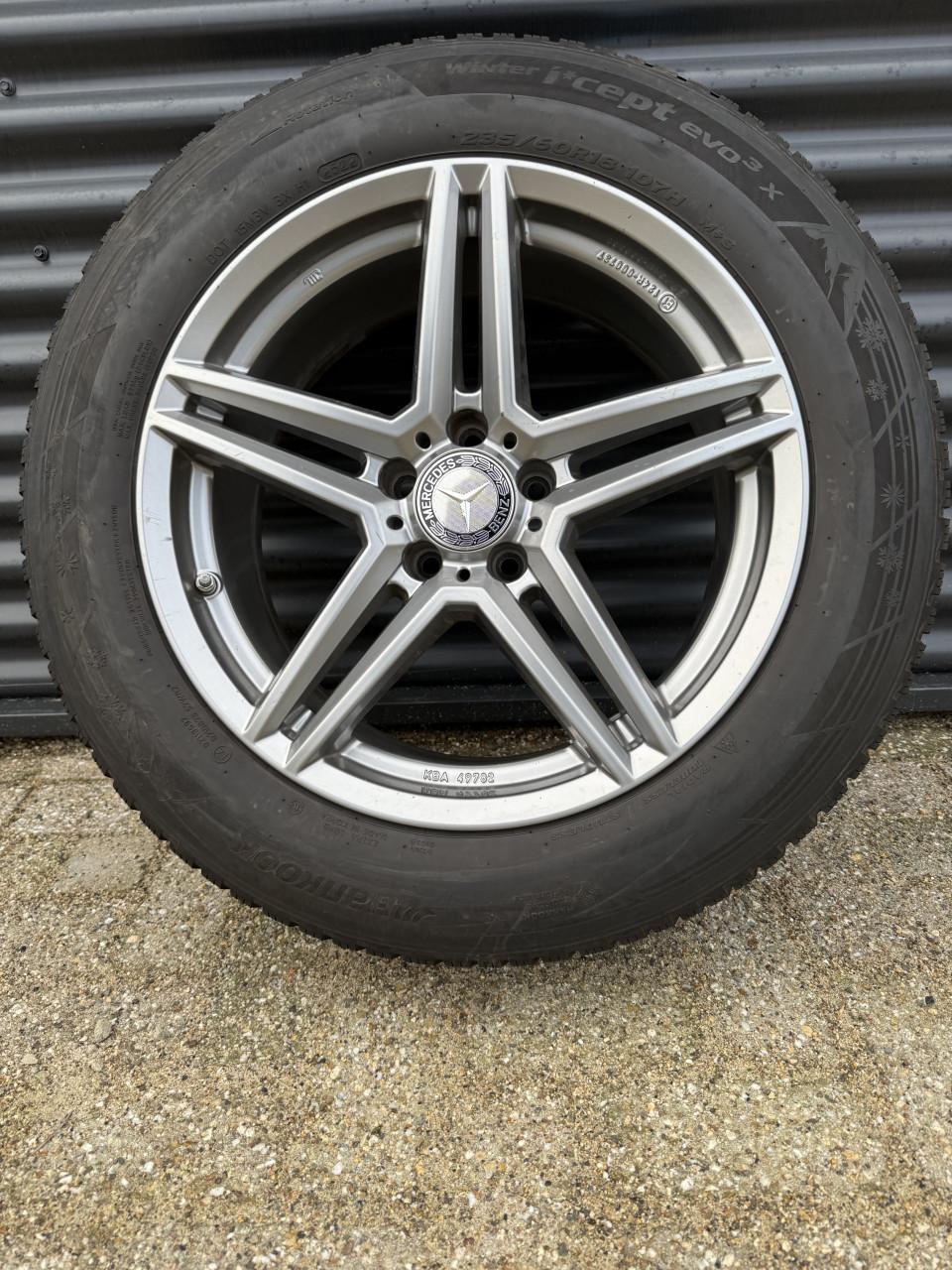 Mercedes velgen + winterbanden GLC/GLK