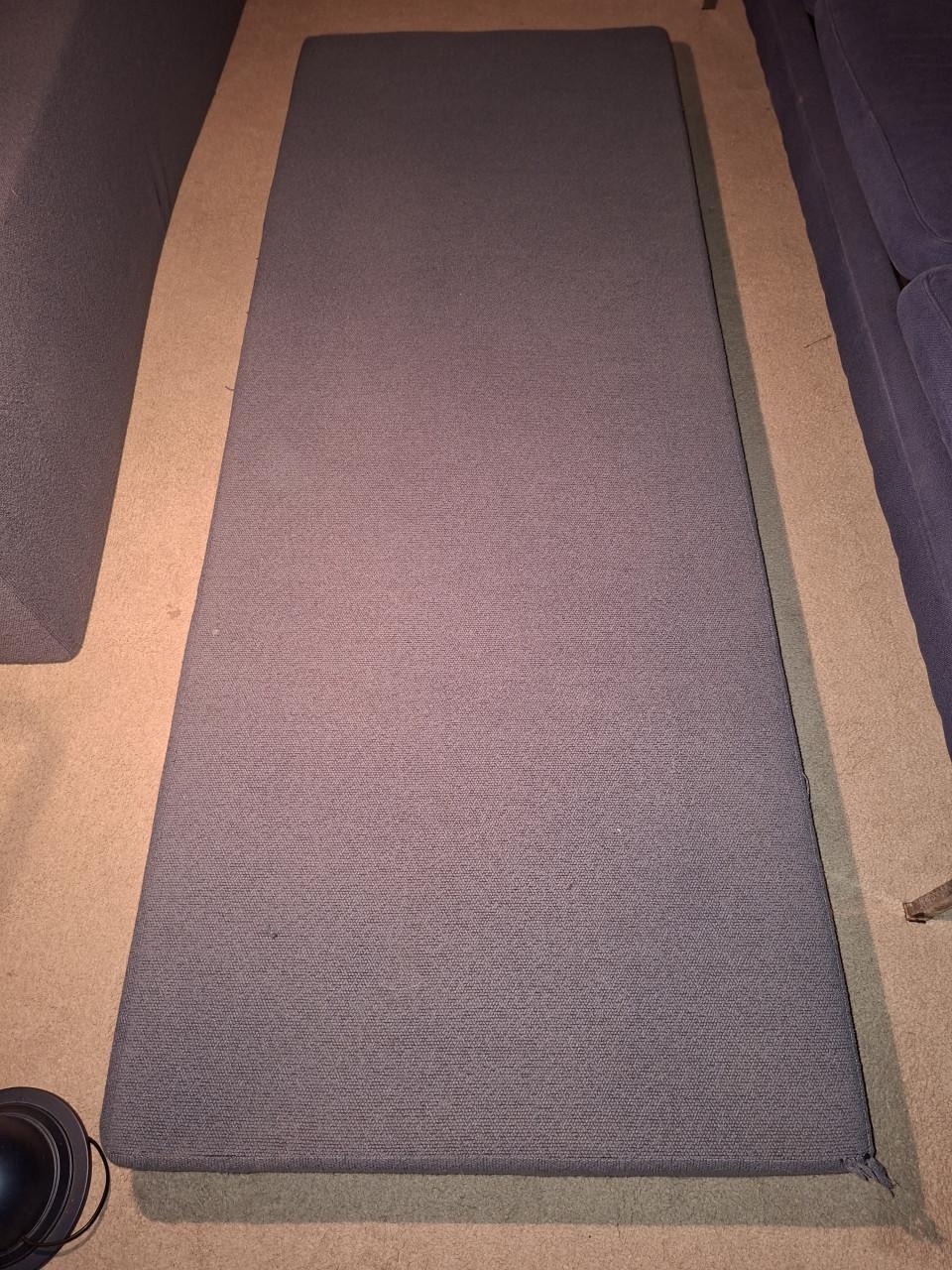 Beklede kussens voor caravan of camper