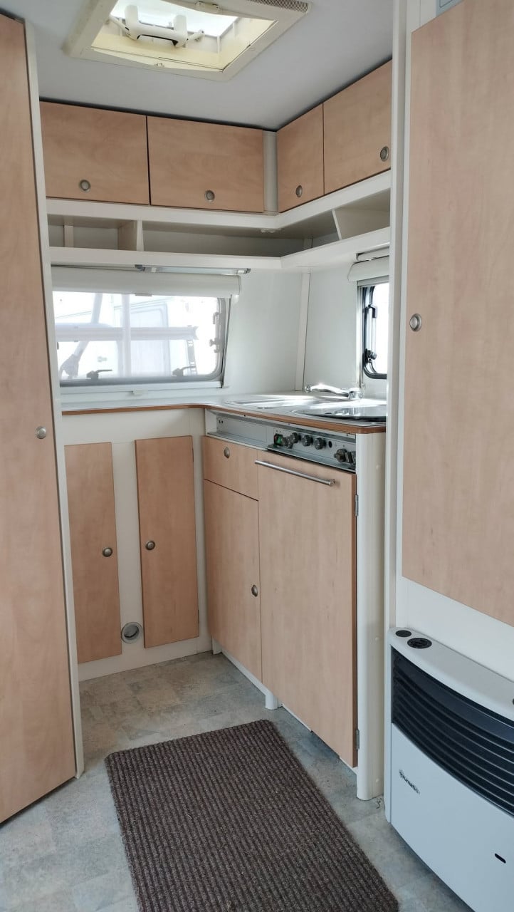 SCHITTERENDE Kip Greyline met voortent