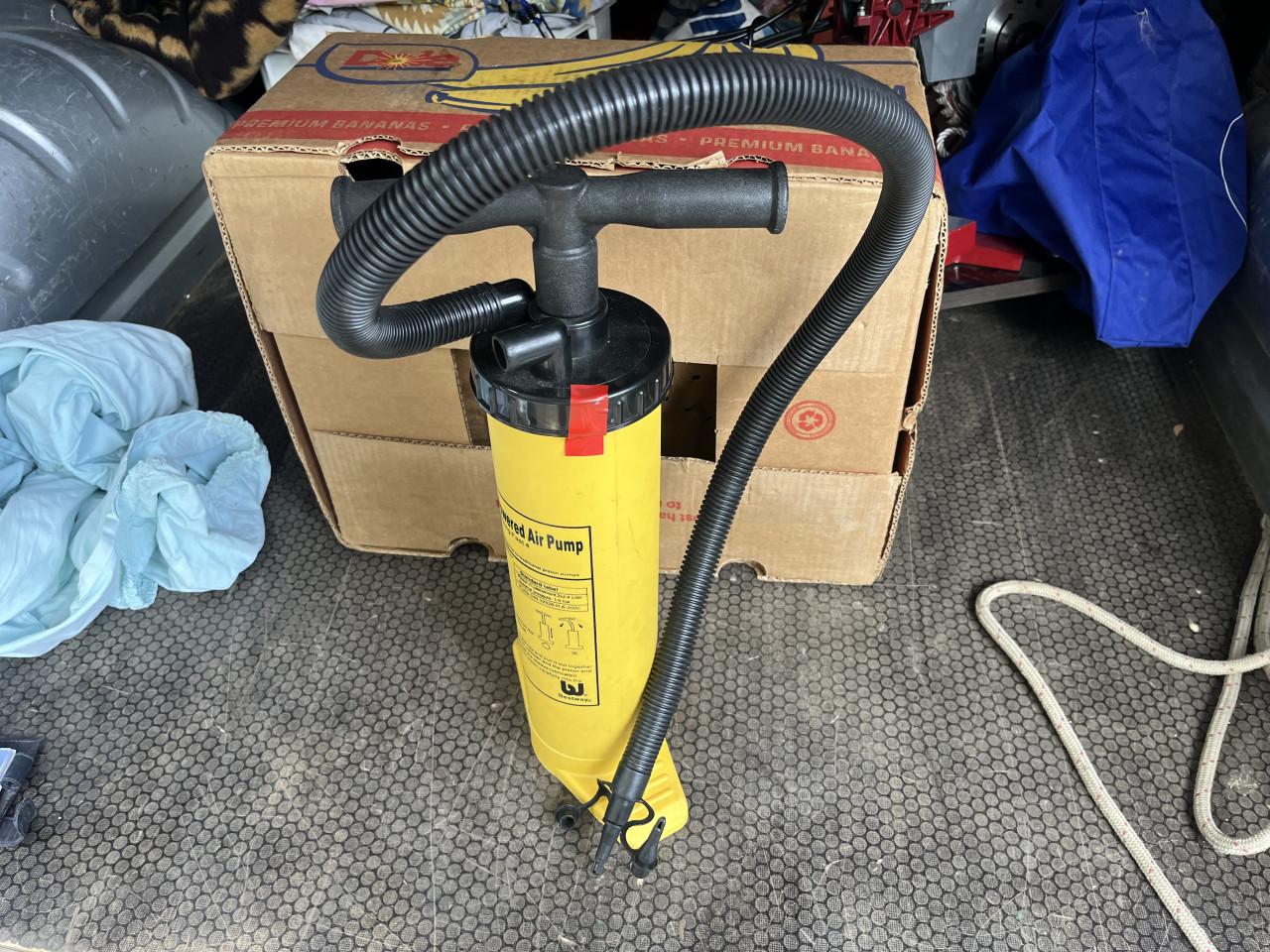Luchtpomp voor opblaasbare spullen
