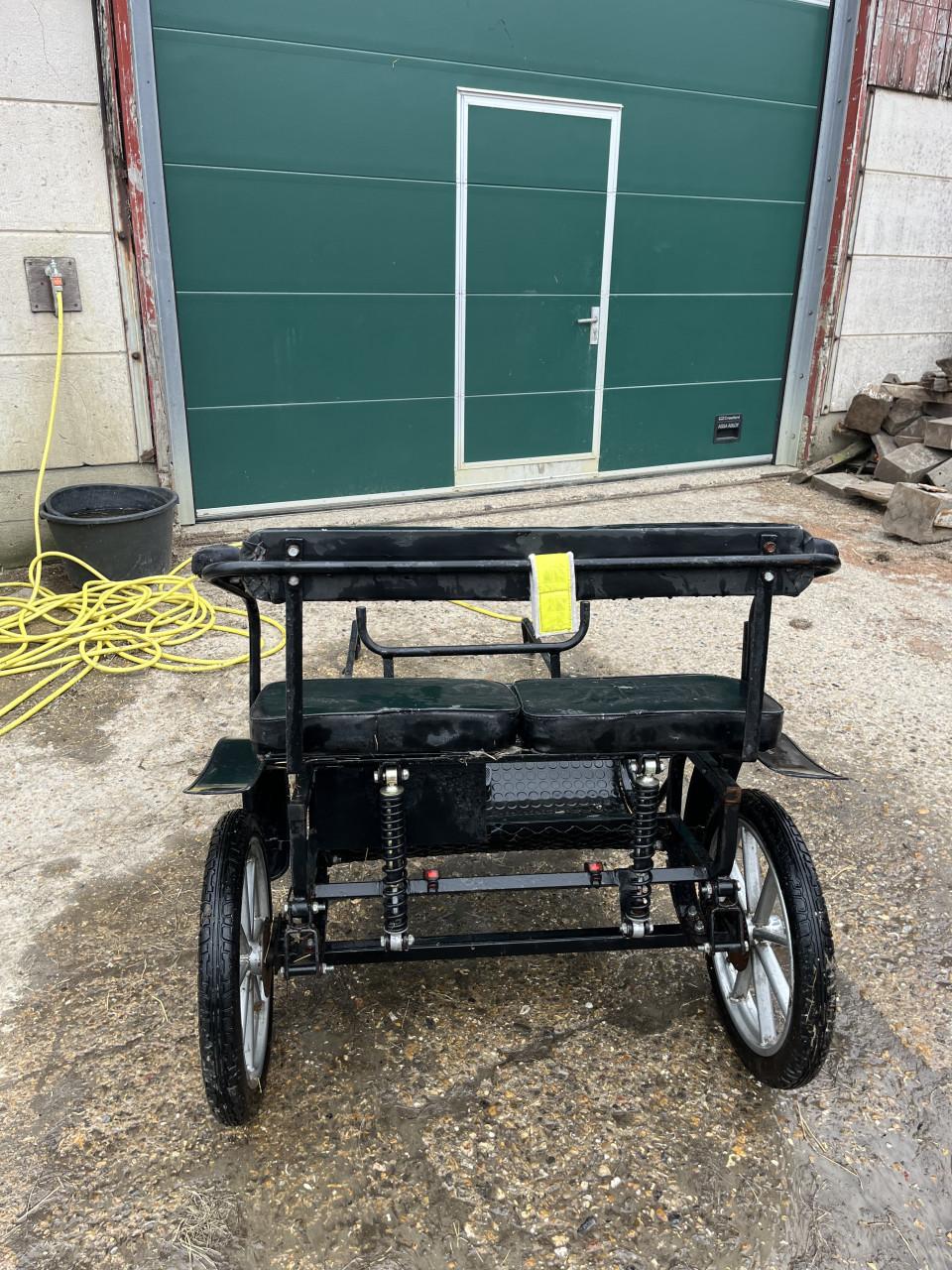 Geremde shetlander sulky