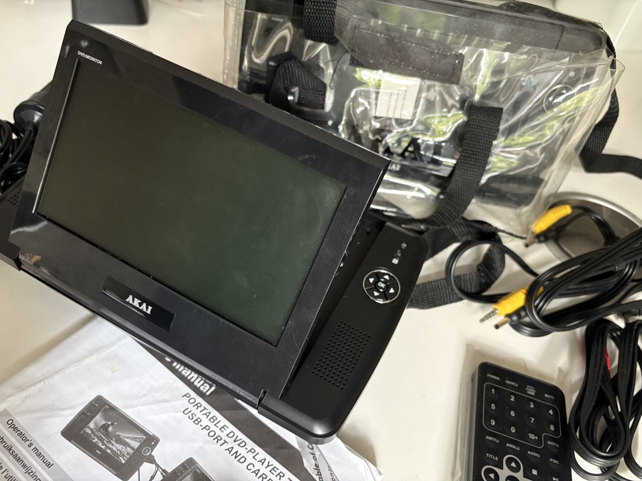 Akai portable DVD 7” inch