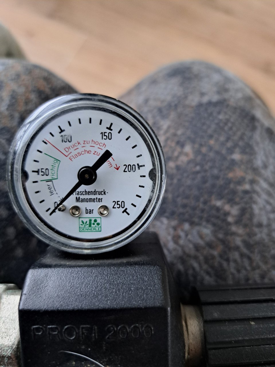CO2 kraan/meter