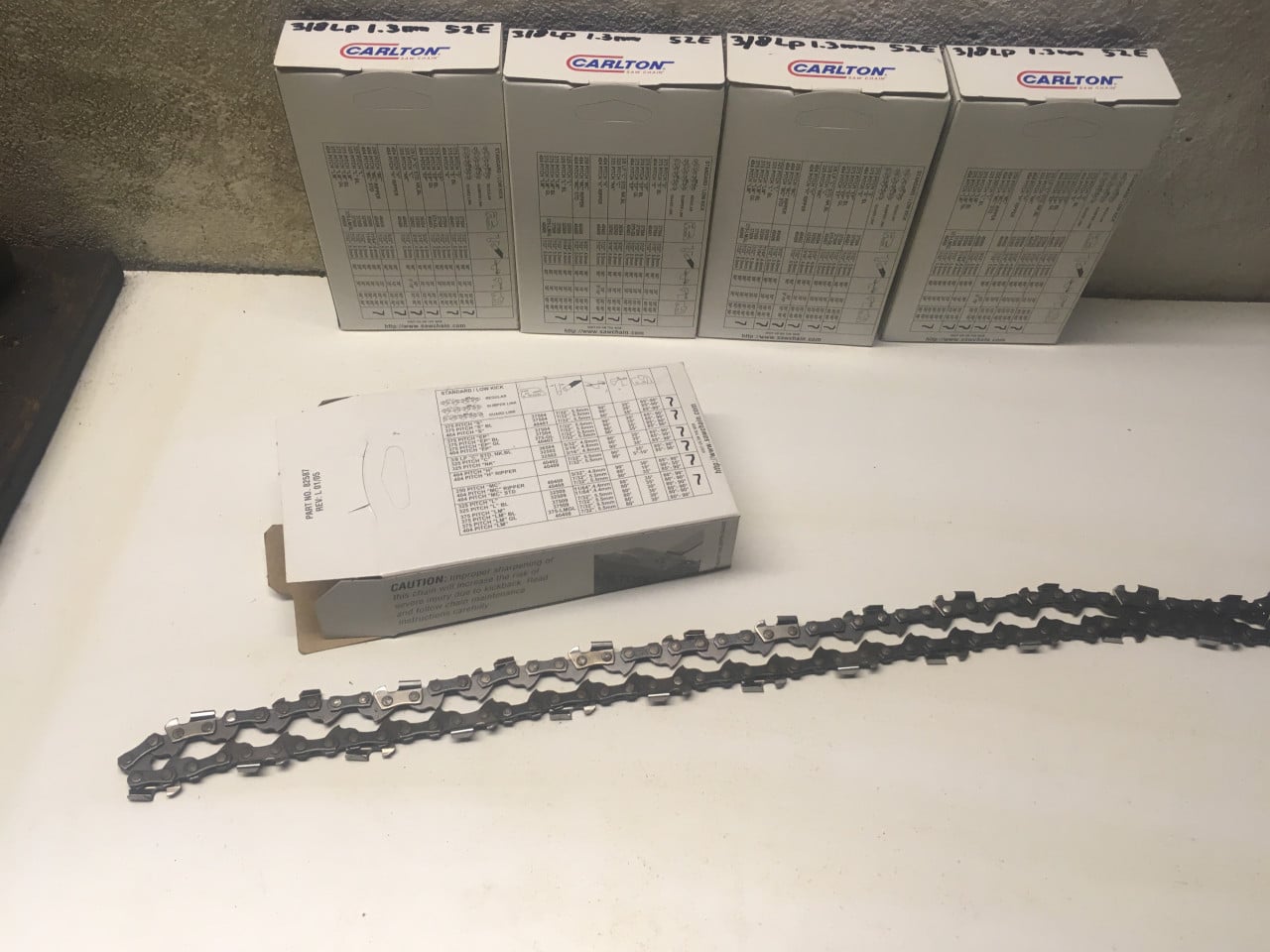 5X zaagketting voor kettingzaag dolmar, husqvarna etc gloednieuw