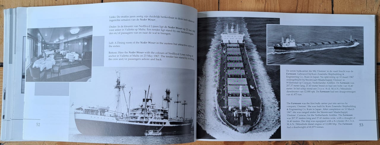 NEDERLANDSE KOOPVAARDUIJ IN BEELD 1960-1969 - Willem H Moojen