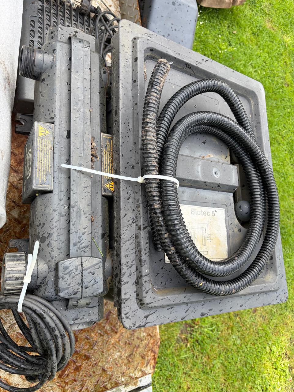 Nieuwe EPDM vijver.