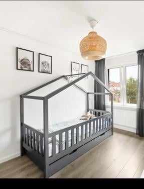 Compleet 1 persoons kinderbed inclusief lade,