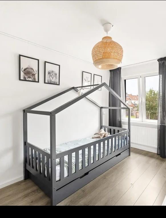 Compleet 1 persoons kinderbed inclusief lade,