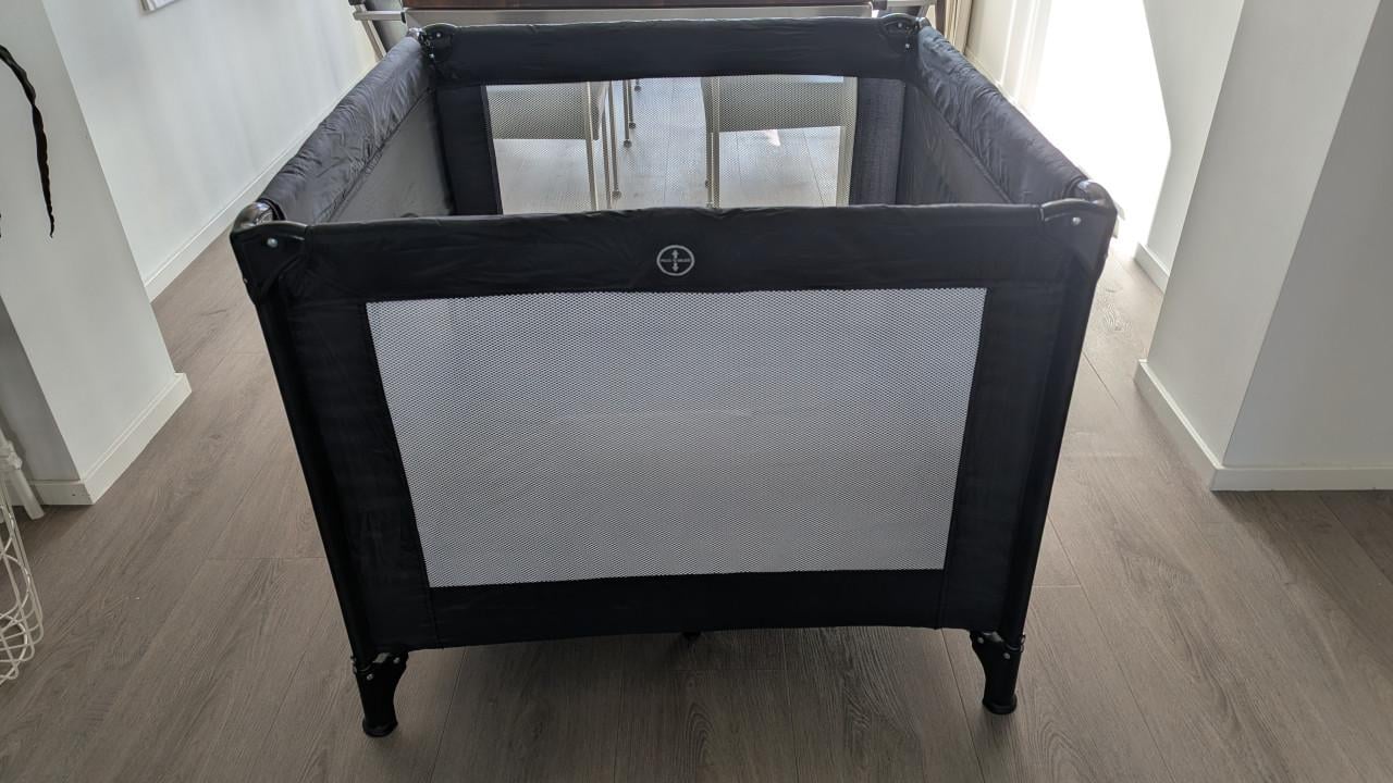 Opvouwbare box met verstelbare bodem