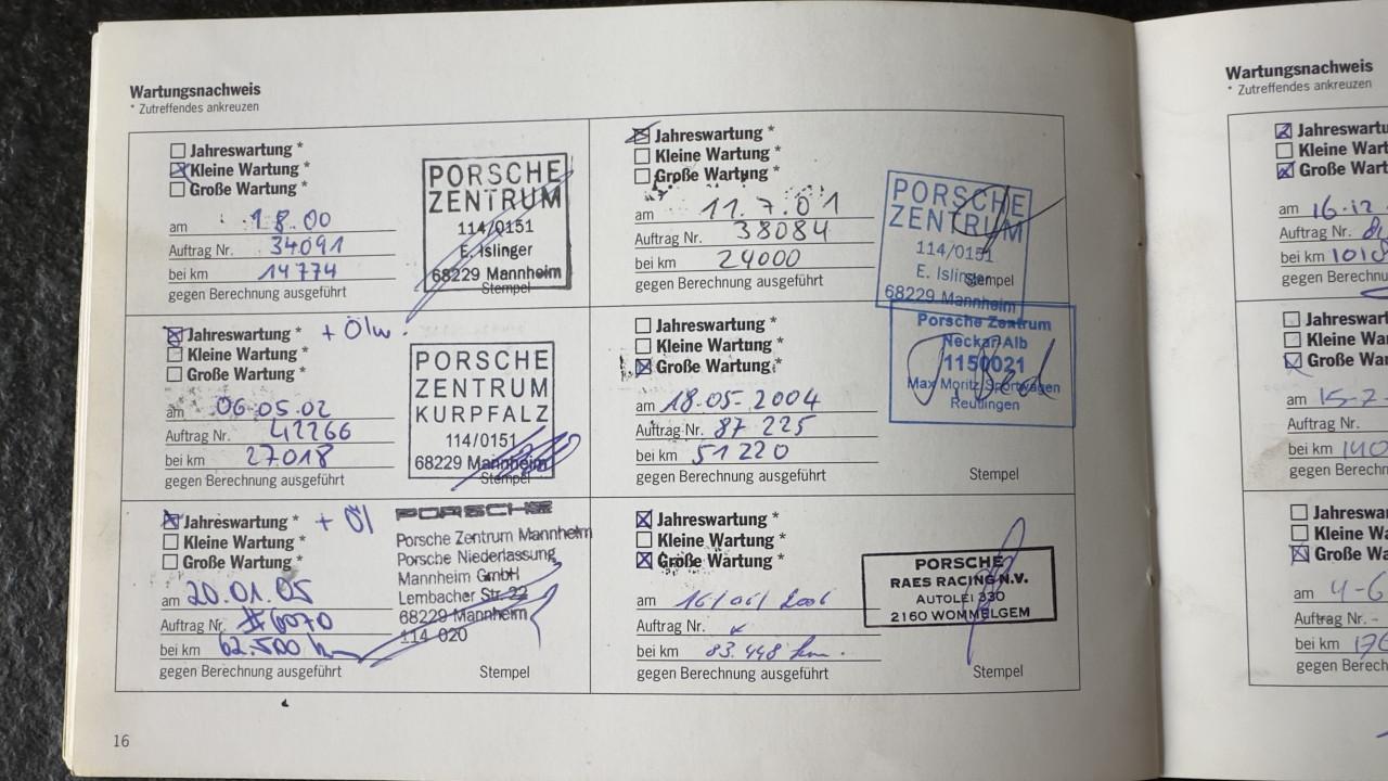 Porsche 996 cabriolet  3.4 tiptronic bj. 1999 met gereviseerde motor, bak