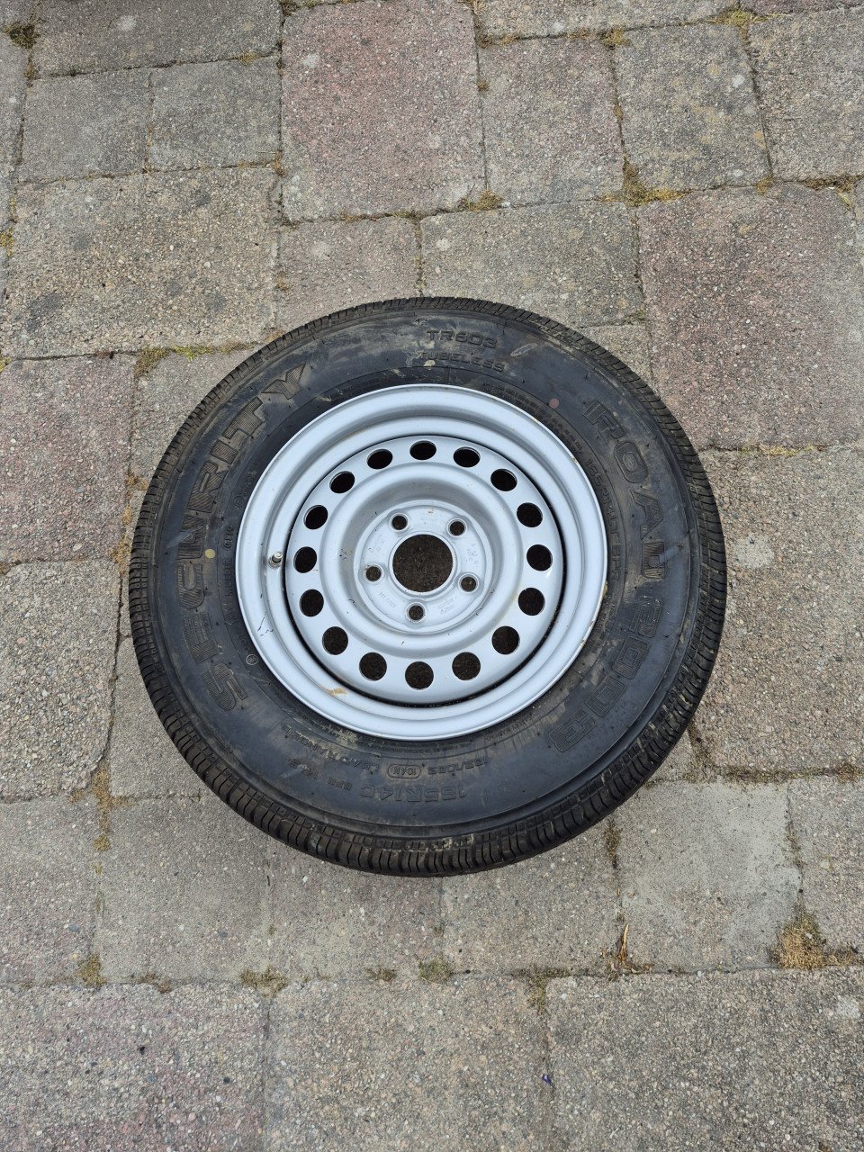 Reservewielhouder caravan plus wiel