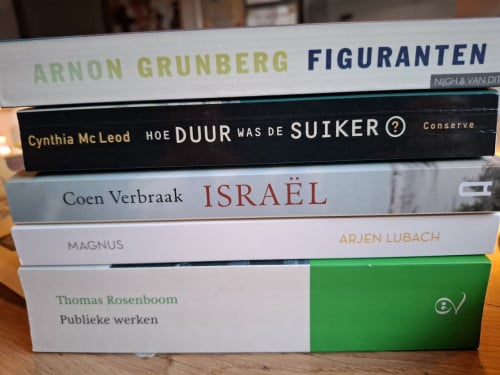 Diverse boeken, nieuw en z.g.a.n. Verbraak, Lubach, Rosenboom, Grunberg
