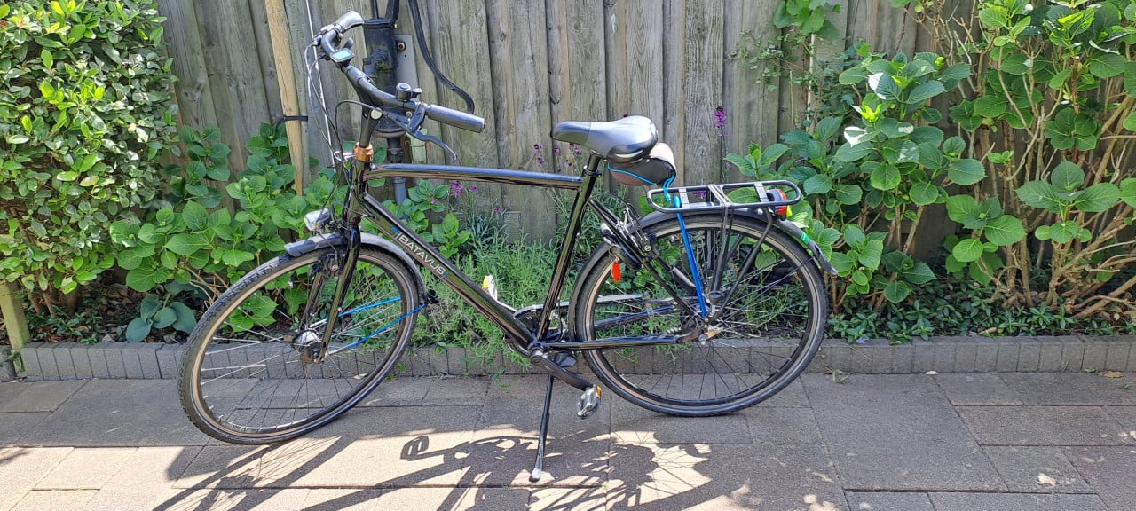 Herenfiets  Batavus dinsdag  frame 57 cm met Riemaandrijving