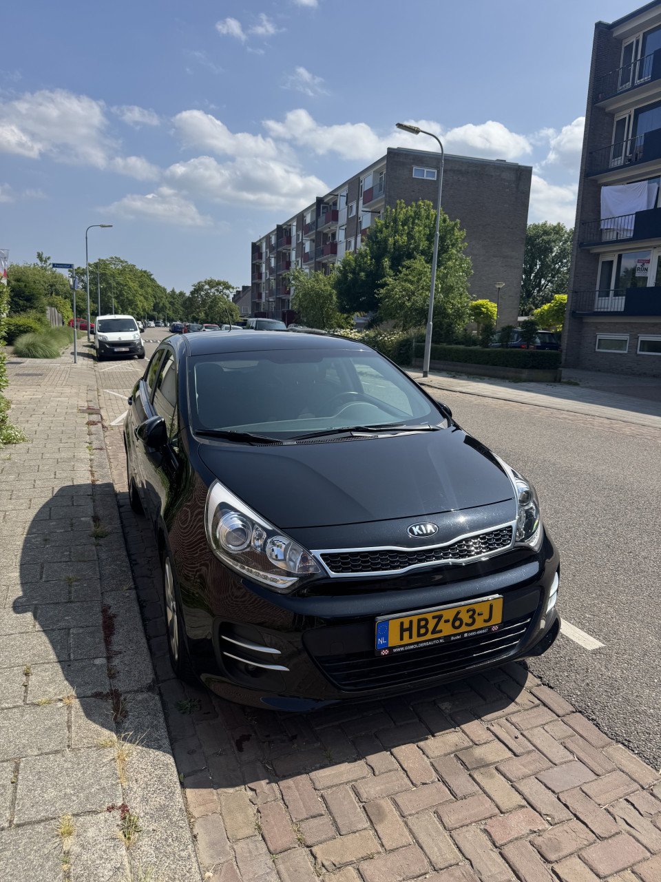 Kia Rio 1.2 5DRS 2017 Zwart Benzine