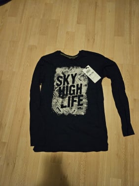 6 Longsleeves 158/164 NIEUW