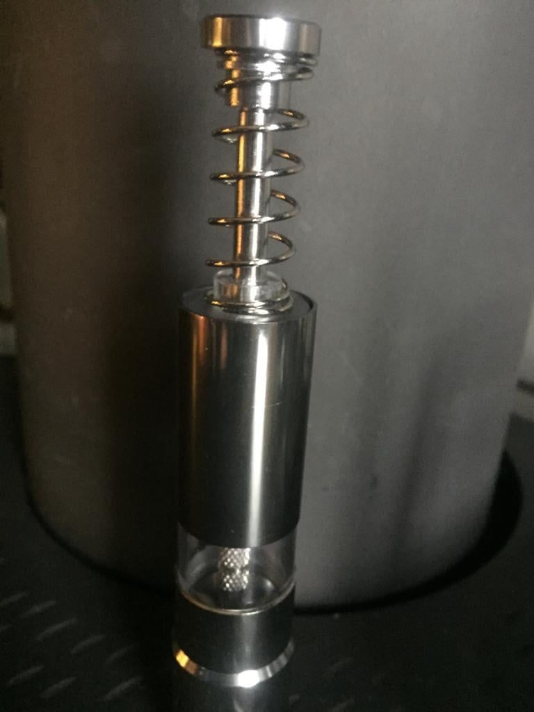Te koop; peper en zout stel  pepermaler horeca koken keuken RVS