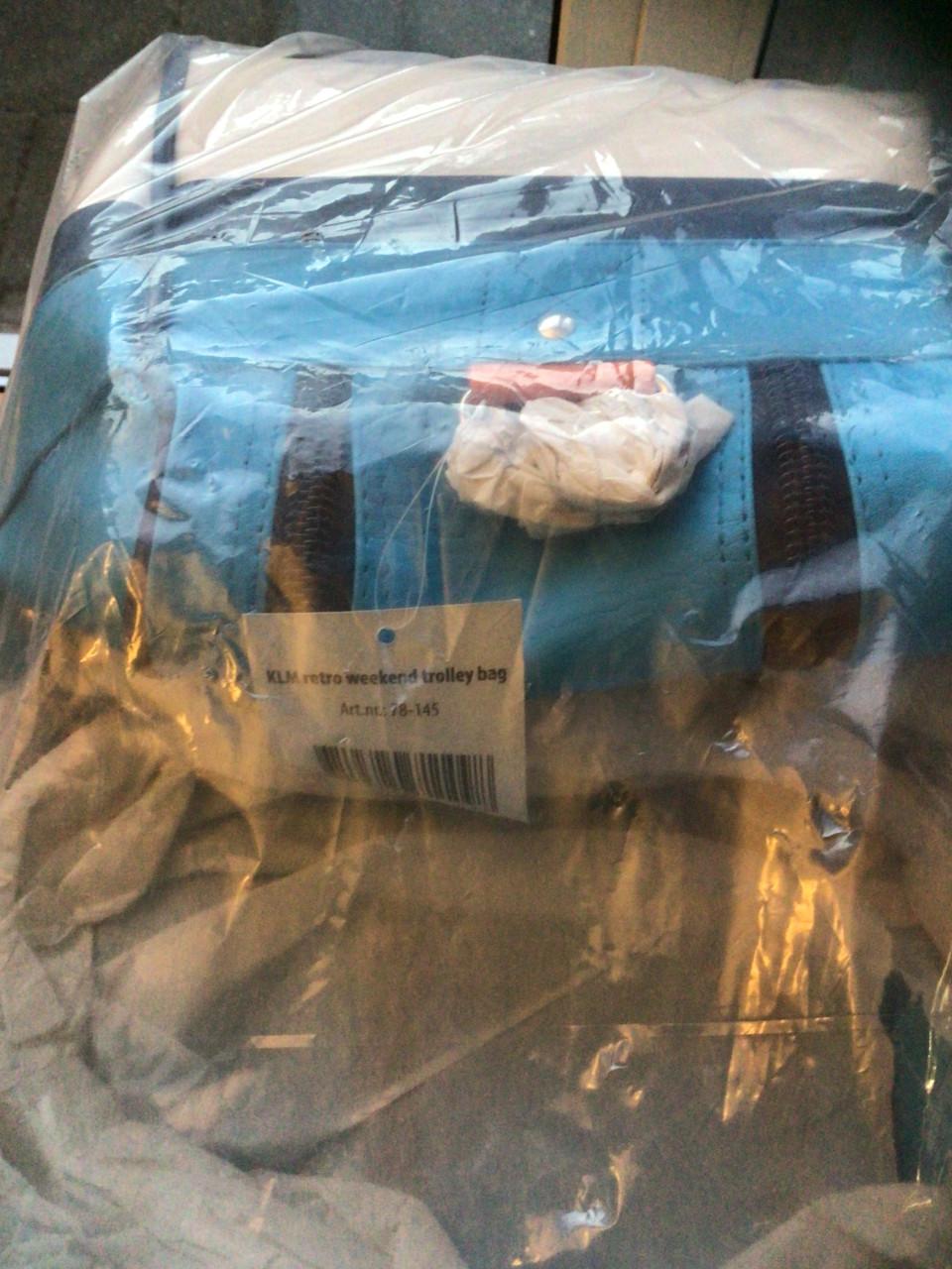 KLM retro weekendtas