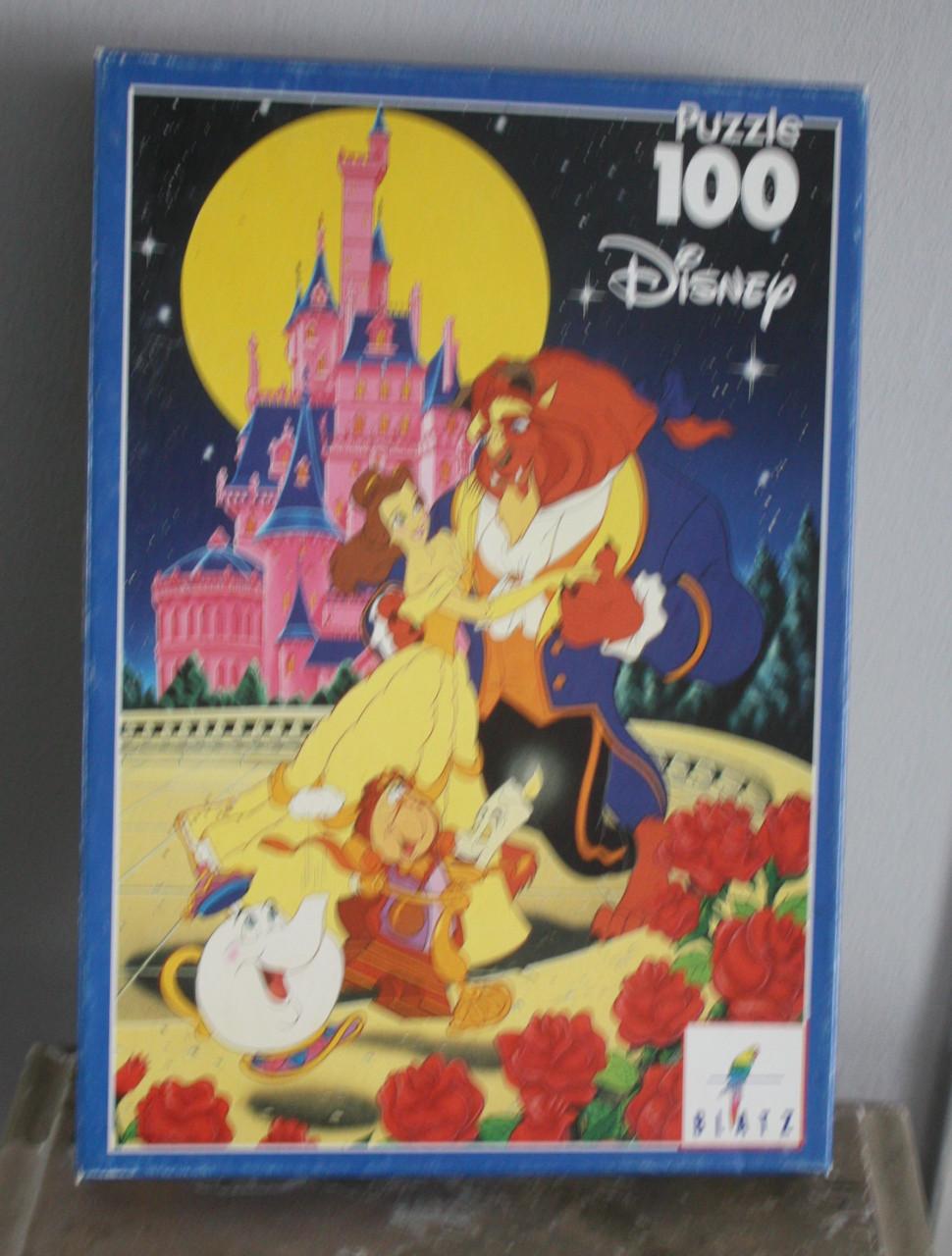 Disney puzzel belle n het beest 100 stukjes