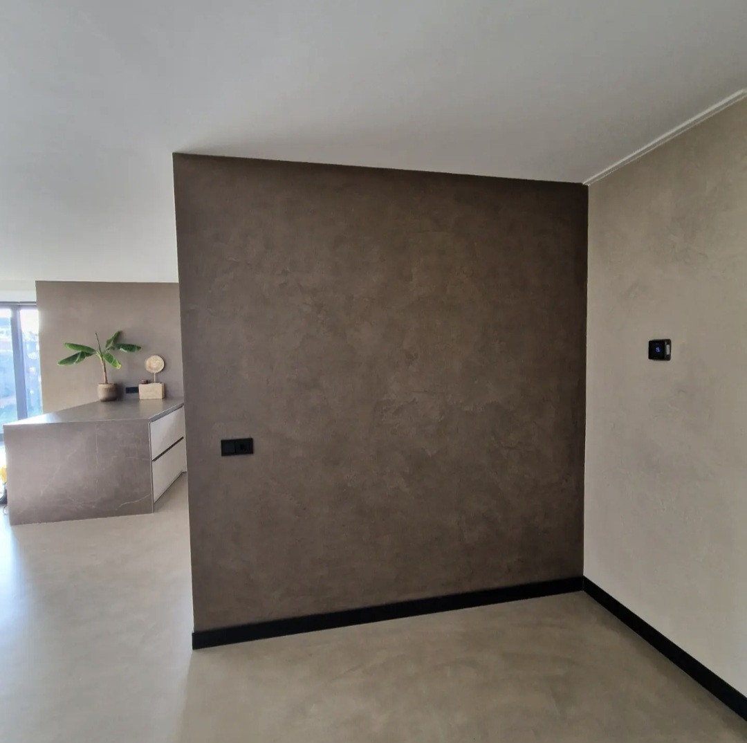Microcement, betonciré & luxe wandafwerking