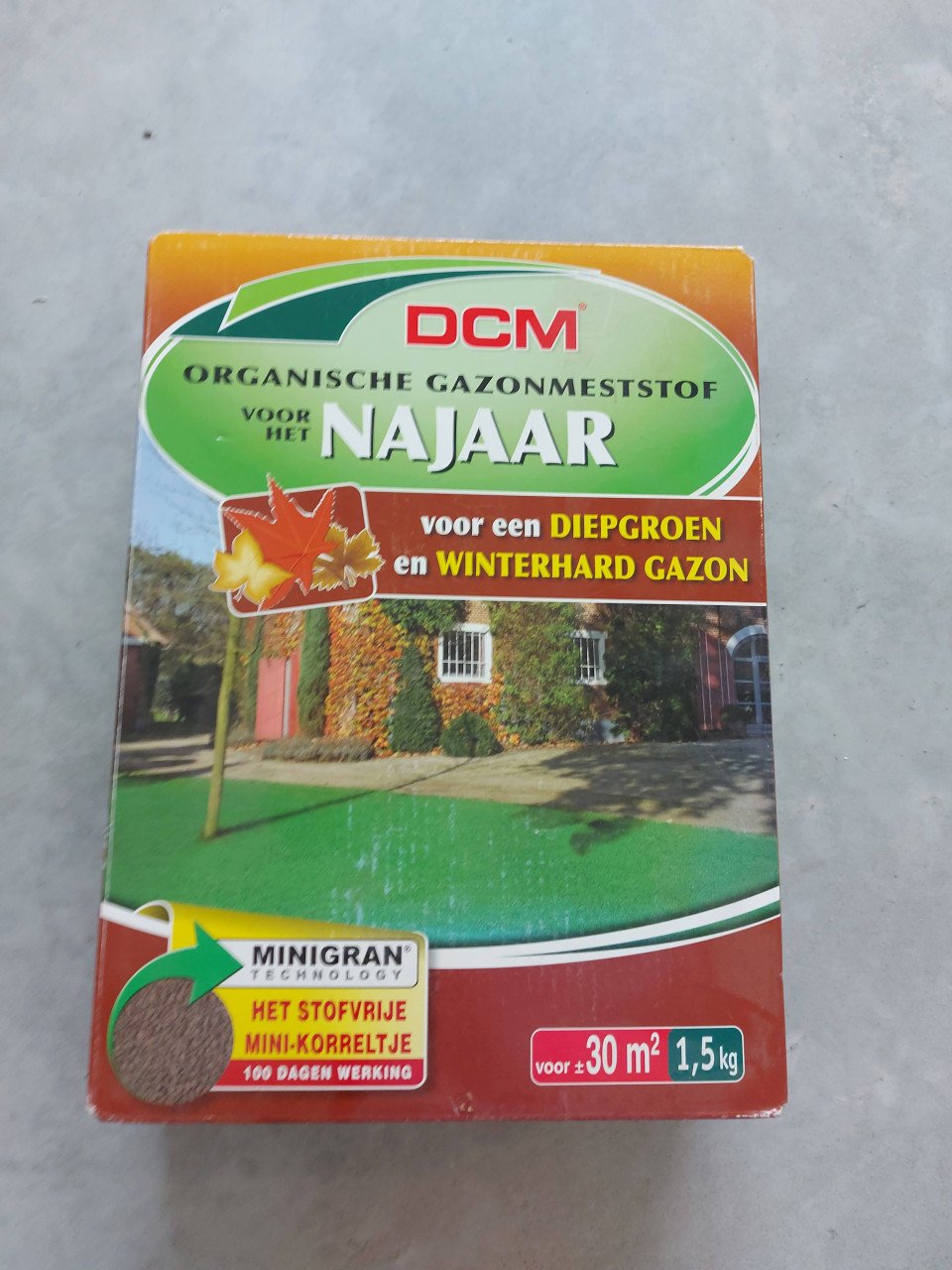 DCM najaar mest gazon 1.5 kg