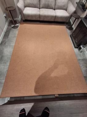 Nieuw oker geel vloerkleed