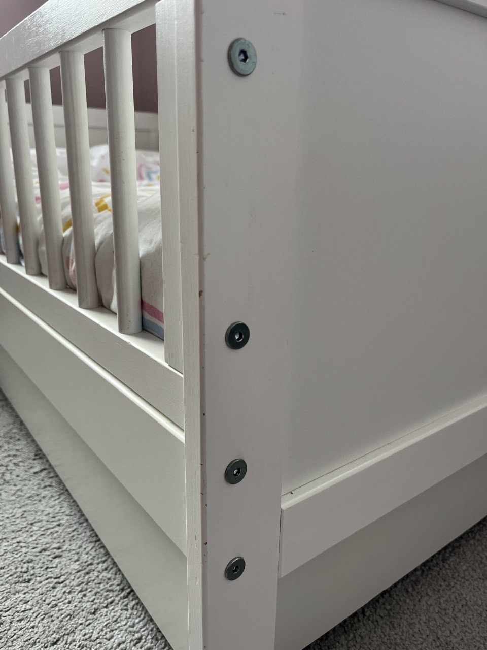 Peuterbed inclusief matras en lade