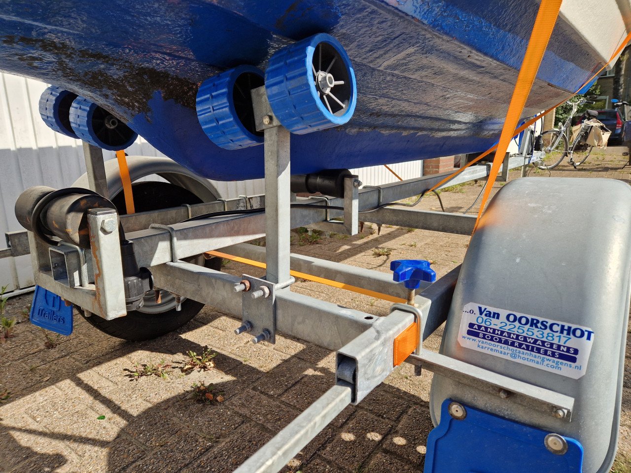 Sloep compleet met motor en trailer