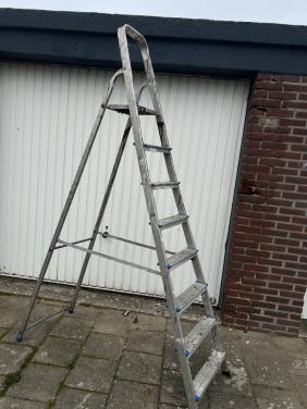 Groot aluminium (klus)Trap 8 treden