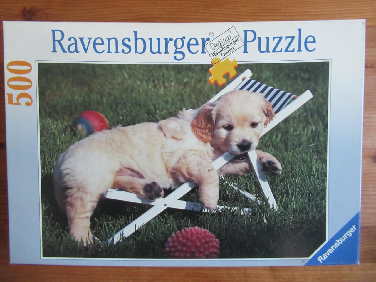 Leuke volledige puzzel van 500 stukjes