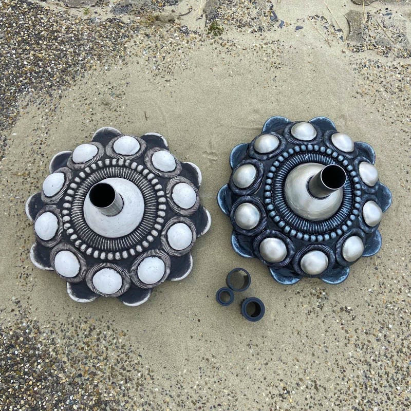 Parasolvoet Zeeuwse knop diameyer 50cm