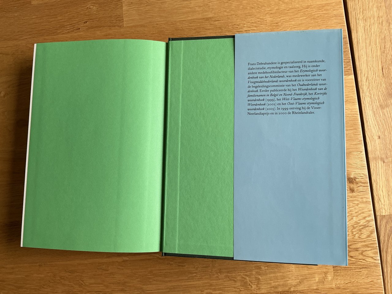 Zeeuws etymologisch woordenboek van Dr. Frans Debrabander