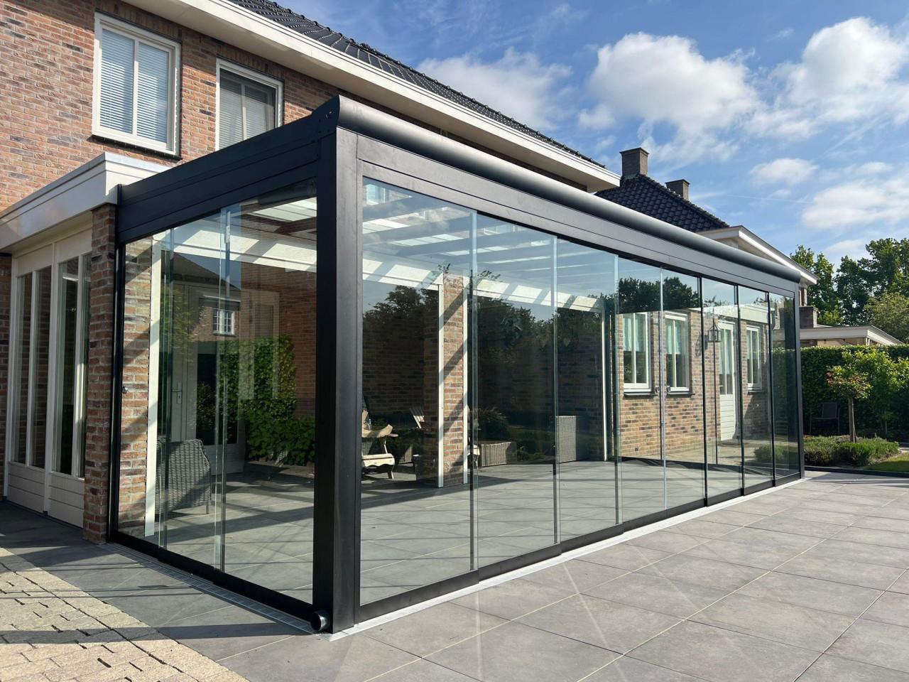 Glazen schuifwand voor uw Veranda & Overkapping v.a. €250