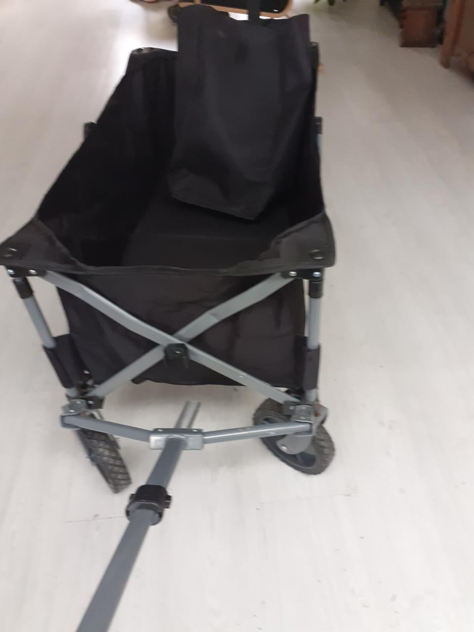 Opvouwbare bolderkar met hoes
