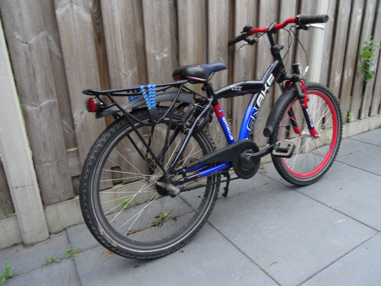 Batavus Snake 24 inch jongensfiets 3 versnellingen