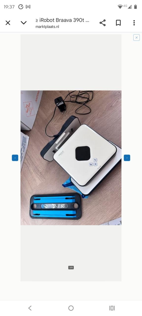 IRobot elecktrische dweil