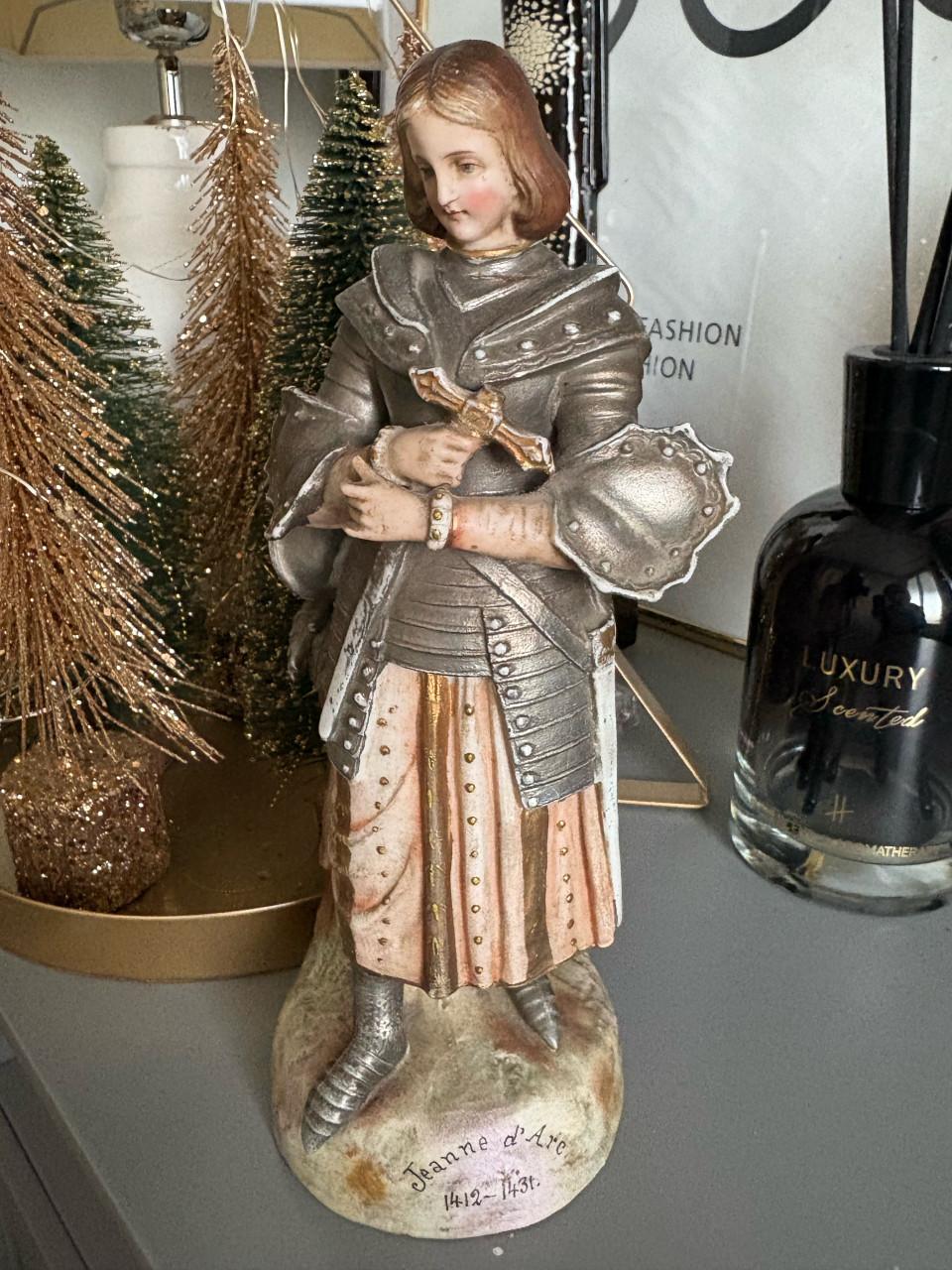 Statue van Jeanne d,Arc, Maagd van New Orléans.