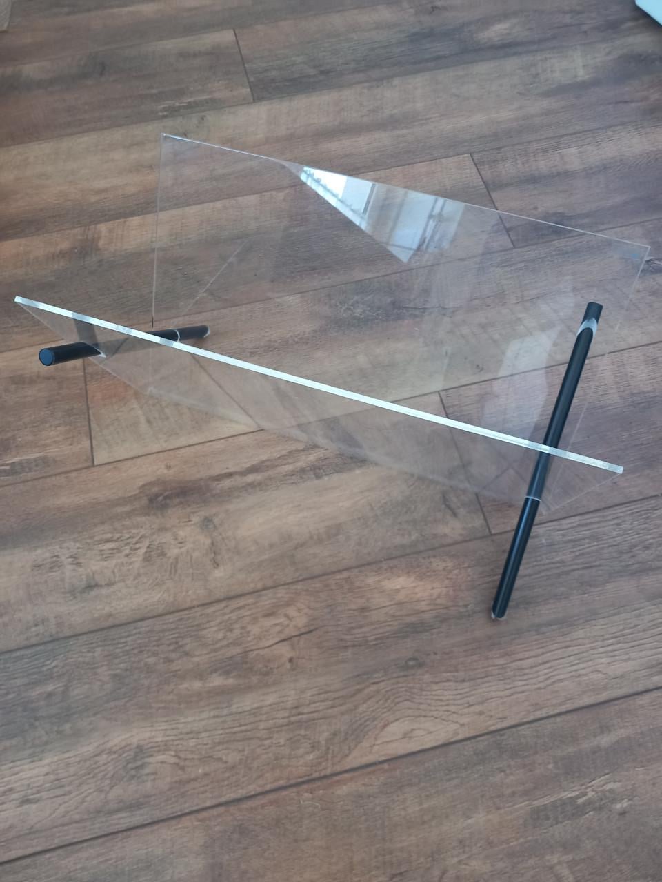 Plexiglas Lectuur/Krantenbak