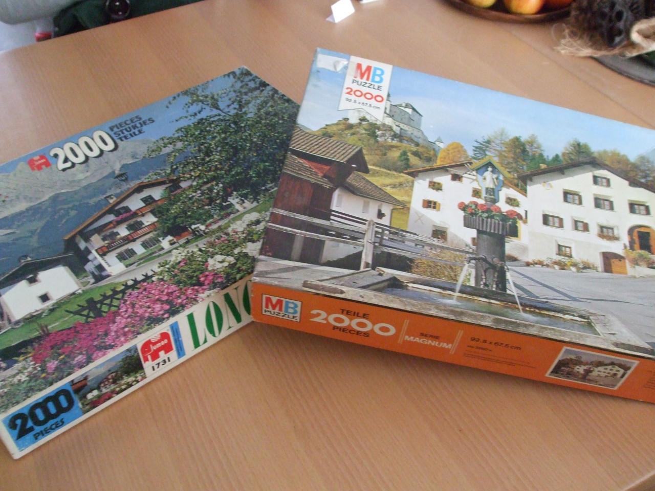 Te koop puzzels voor volwassenen.(z.g.a.n.).