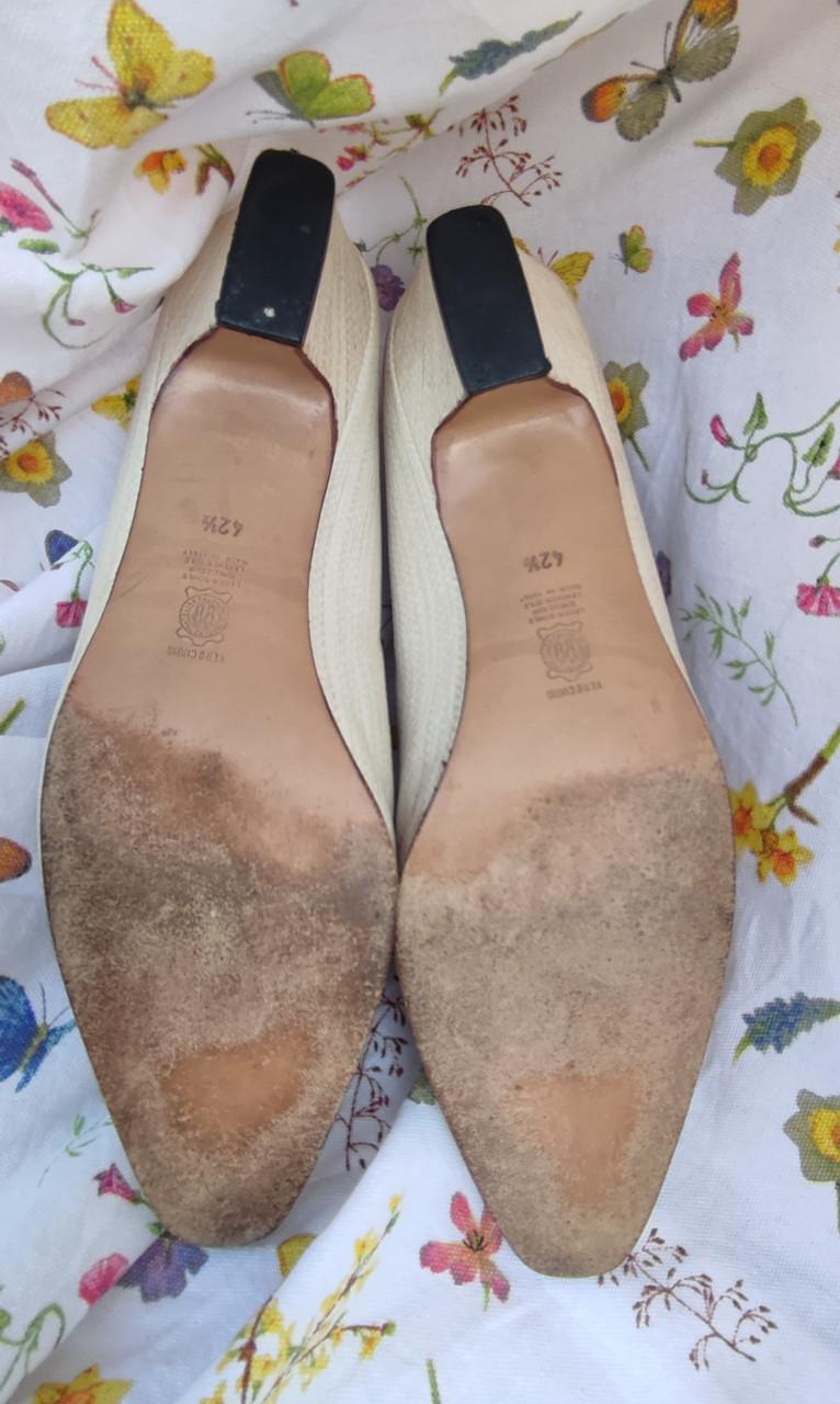 Dames Studio Zanon pumps maat 42.5, weinig gedragen, beige