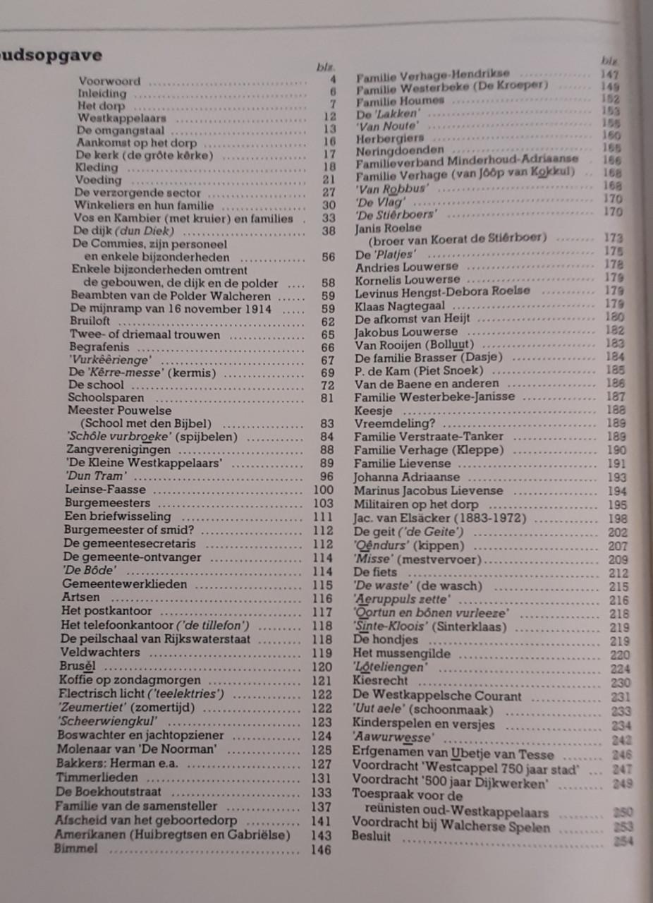 Dorp aan de zeedijk, herinneringen aan Westkapelle, door K. Faase