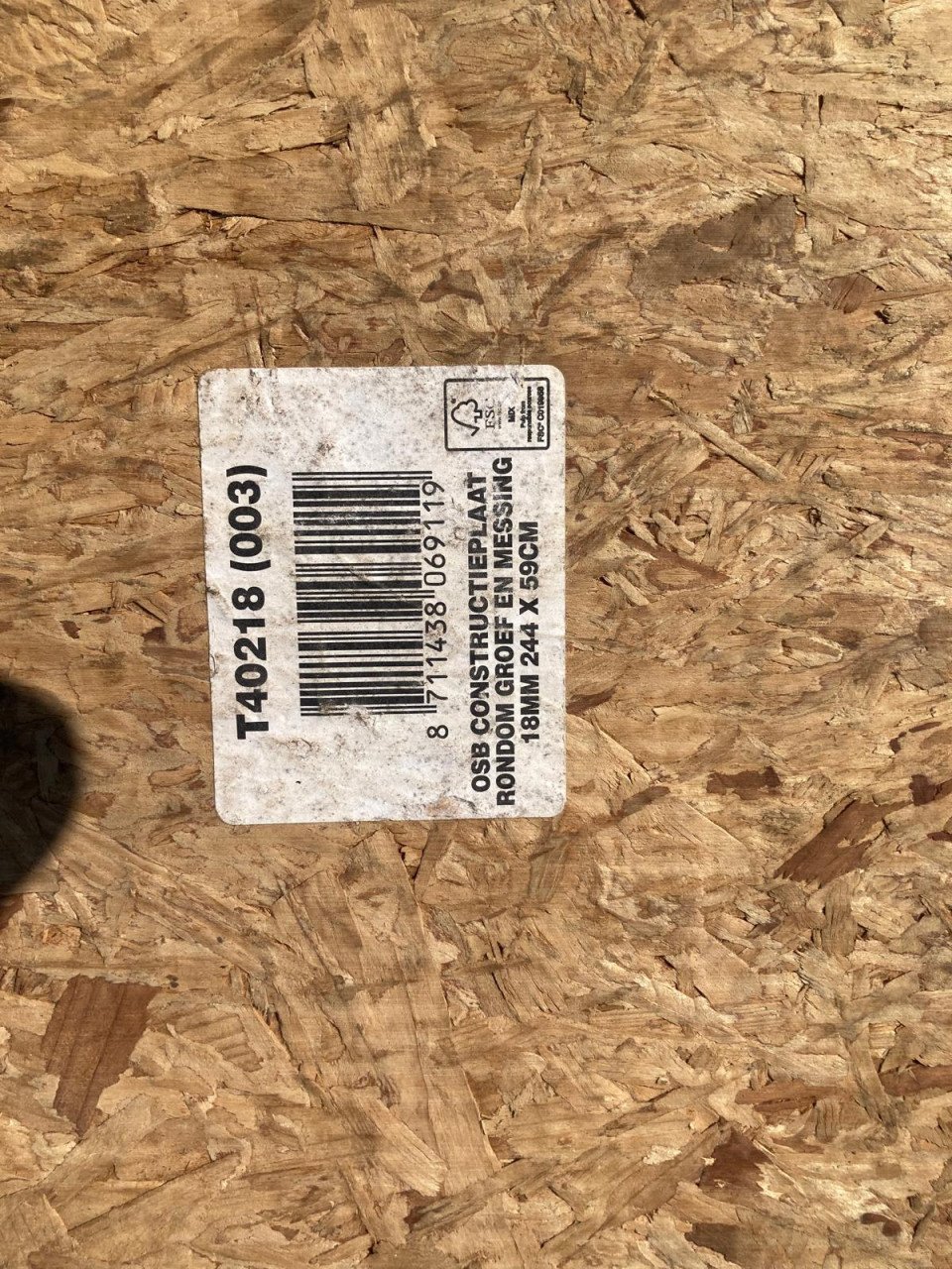 OSB platen