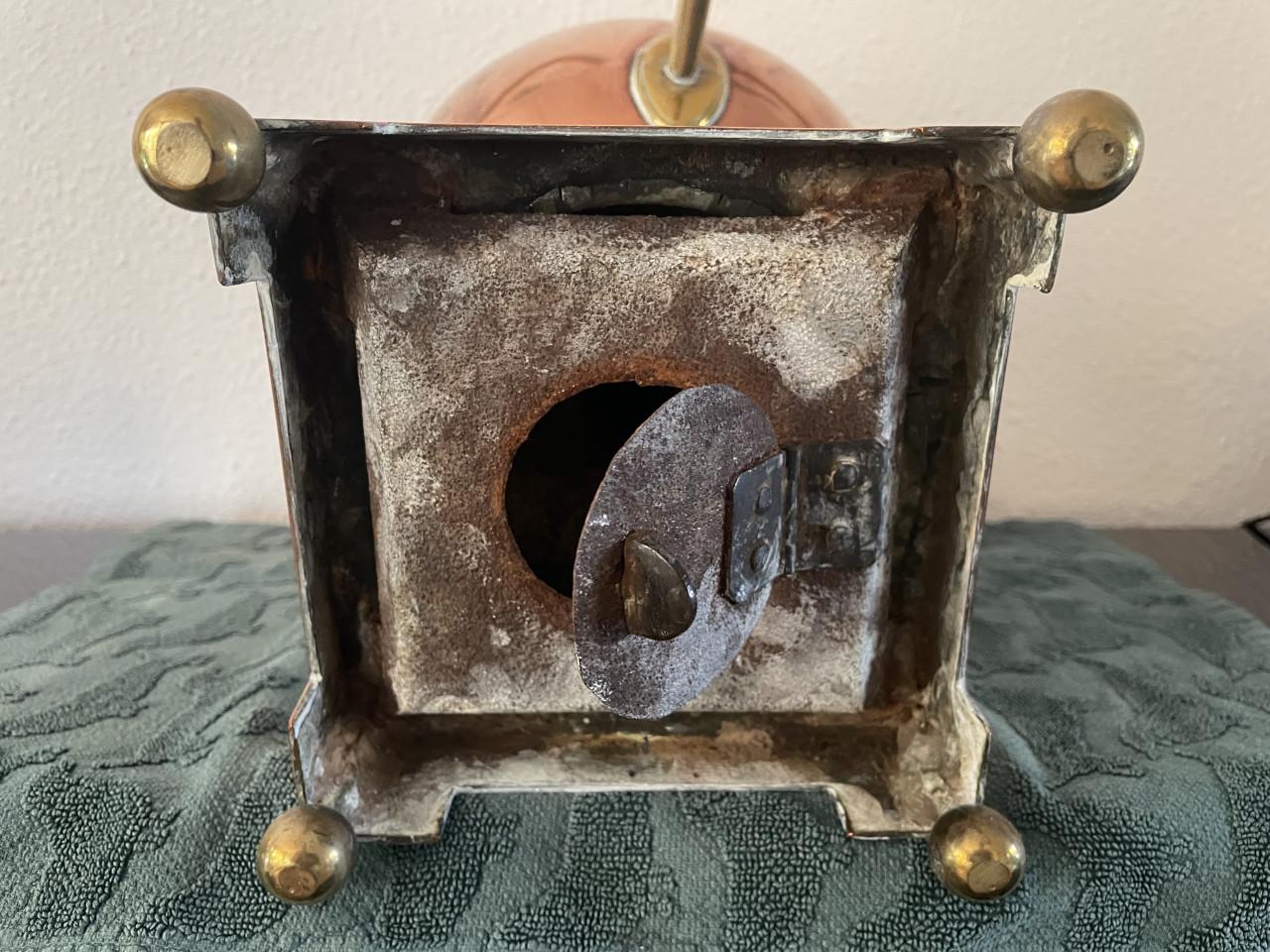 Waterkoker / Samovar, Franse makelij, koper, 18e eeuw